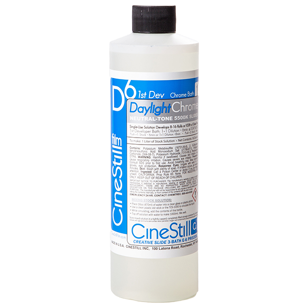 CineStill D6 DaylightChrome 1st Developer Bath