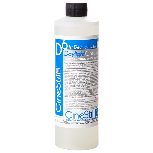 CineStill D6 DaylightChrome 1st Developer Bath