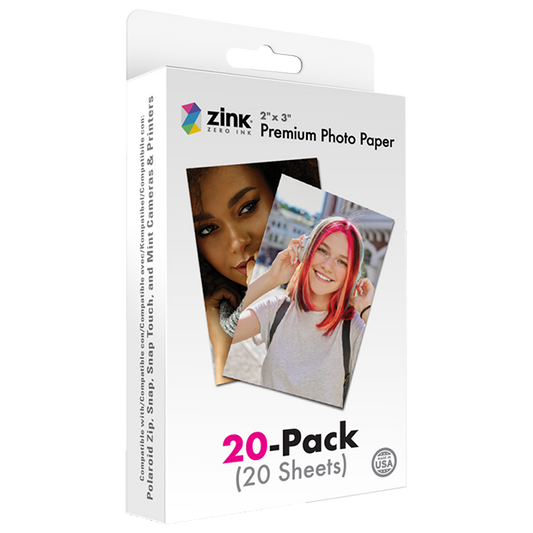 Polaroid Zink Media 2x3" (20-pakk)