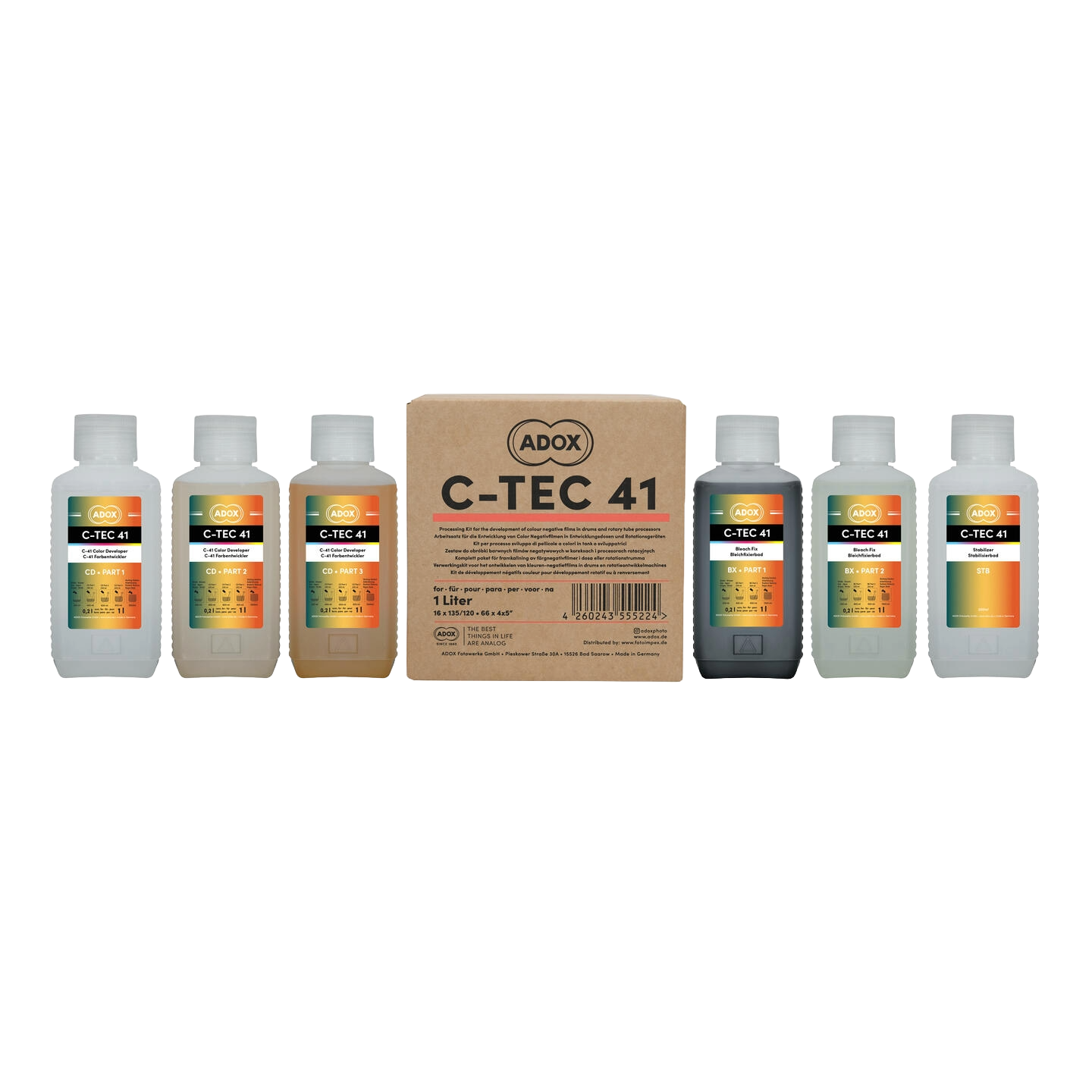 ADOX C-Tec C-41 Negativ Kit Rapid
