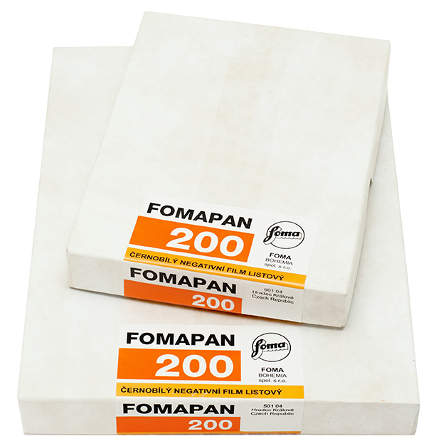 FOMA Fomapan 200 4x5" 50 blad