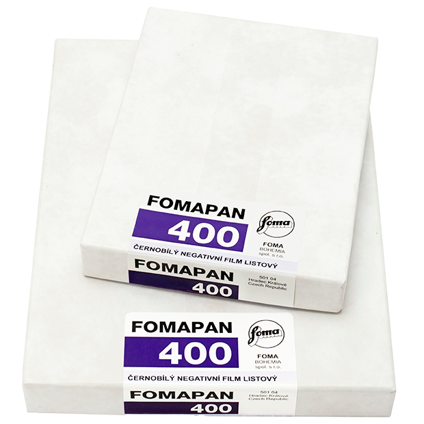 FOMA Fomapan 400 4x5" 50 blad