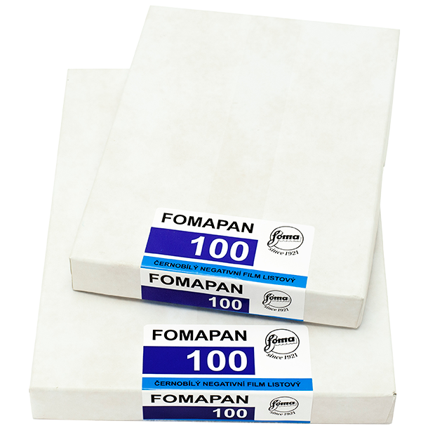 FOMA Fomapan 100 4x5" 50 blad