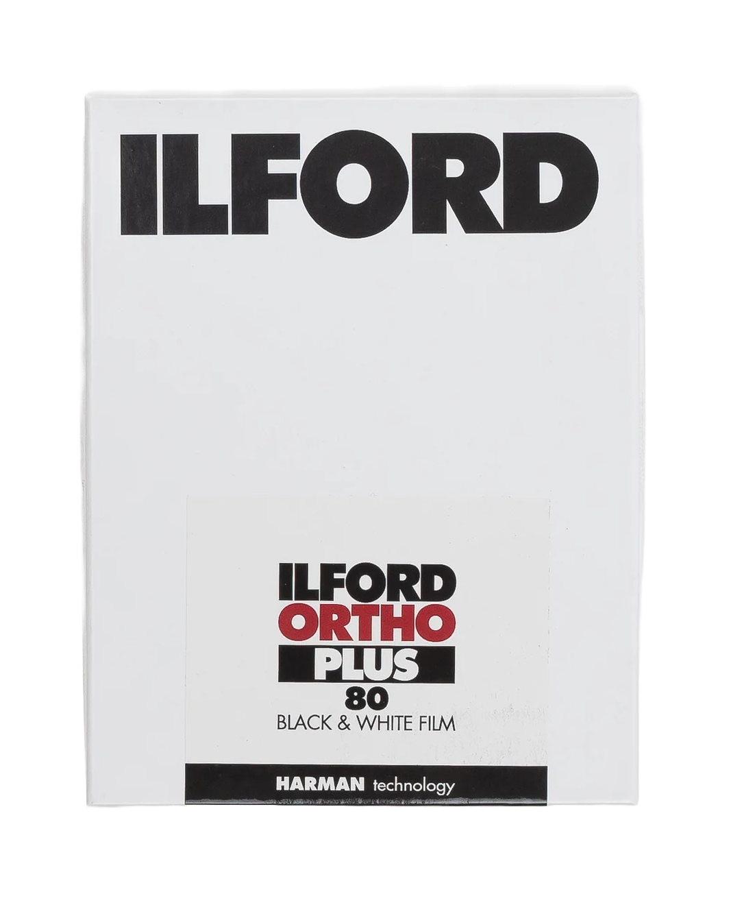 ILFORD ORTHO PLUS 80 4x5" 25 blad