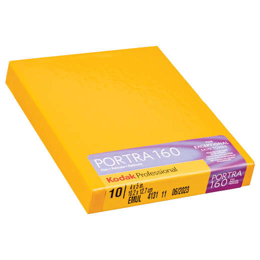 KODAK Portra 160 4x5" 10 blad