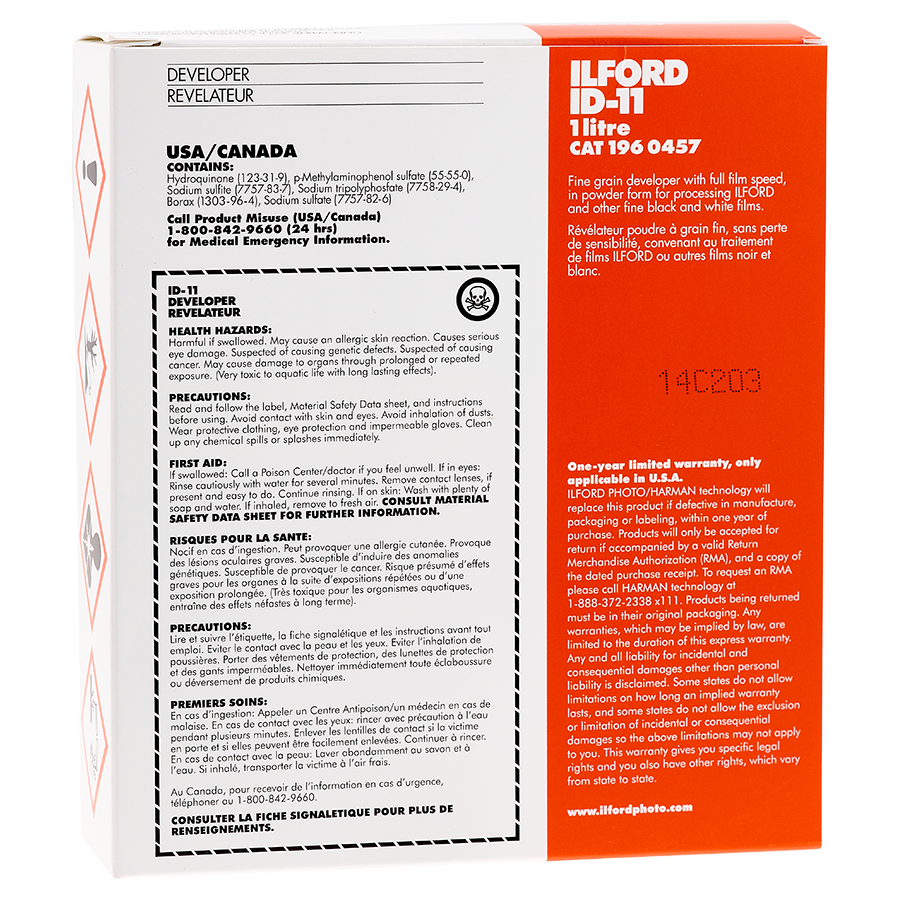 Ilford Developer ID-11 1L
