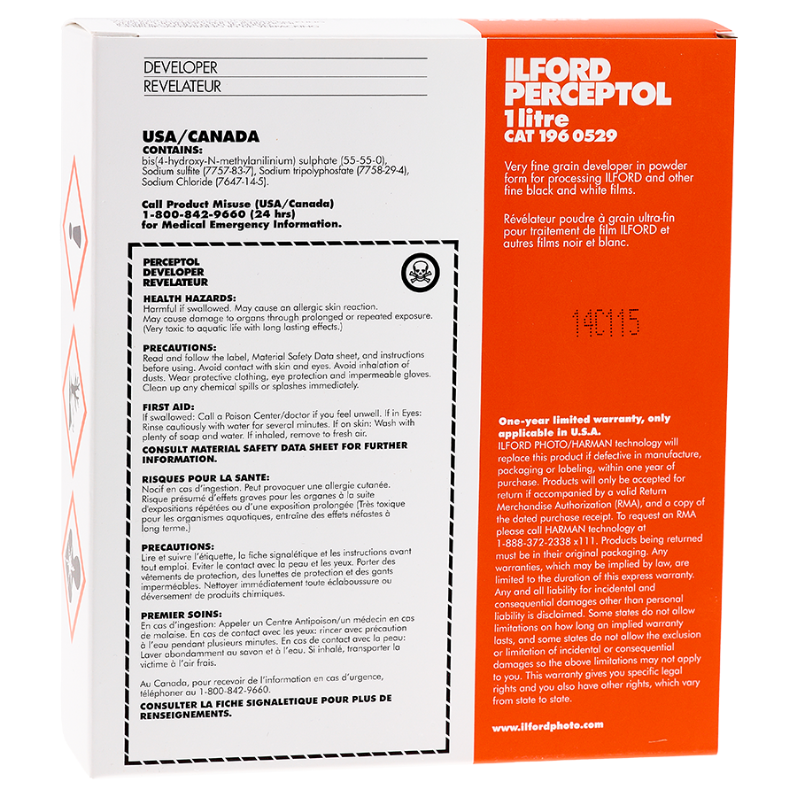 Ilford Developer Perceptol 1L