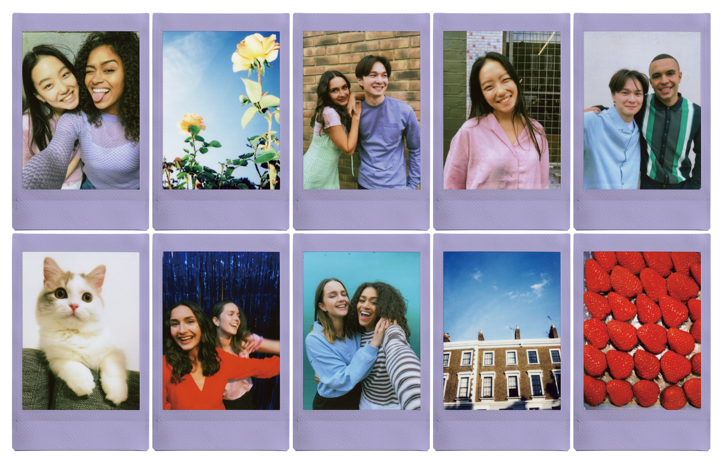 Fujifilm INSTAX mini Soft Lavender DATO 05/25