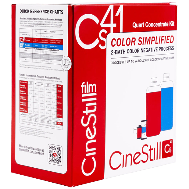 CineStill Cs41 ''Color Simplified'' 2-Bath Kit C-41