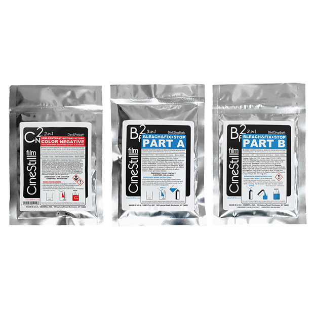 CineStill Cs2 ''Cine Simplified'' ECN 2-Bath Powder Kit