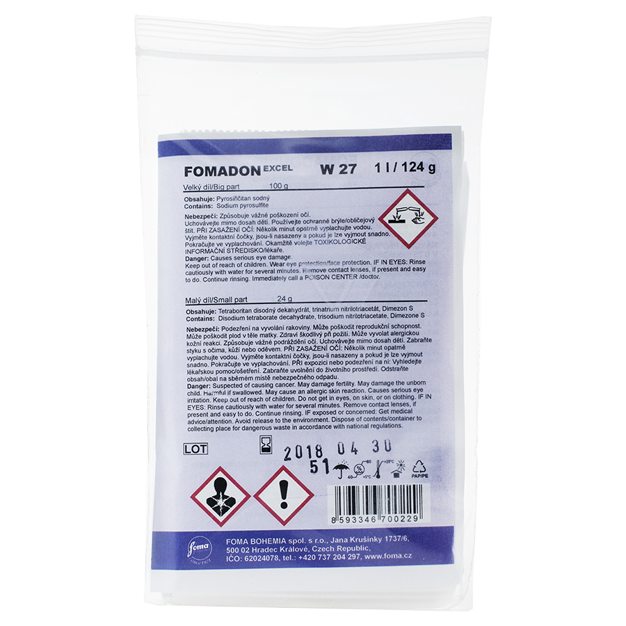 FOMA Fomadon Excel Film Developer Powder 1000 ml