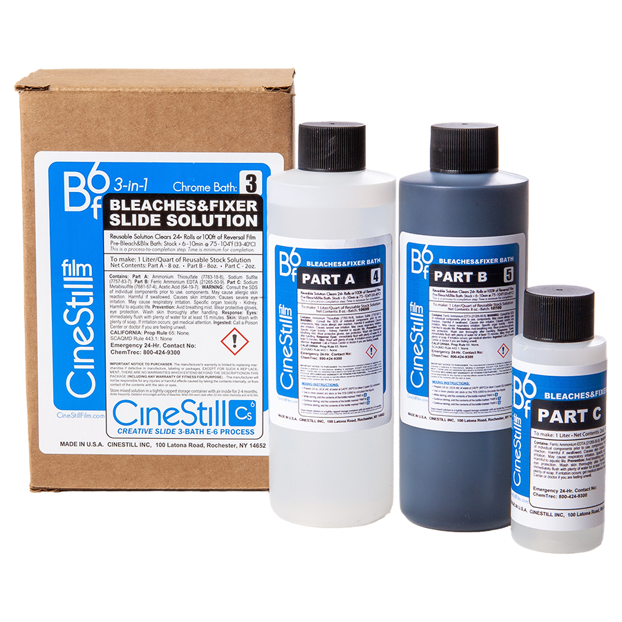 CineStill Bf6 ''Bleaches&Fixer'' 3-in-1 Slide Solution