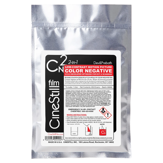 CineStill Cn2 ''Color Negative'' ECN-2 Low-Contrast Developer