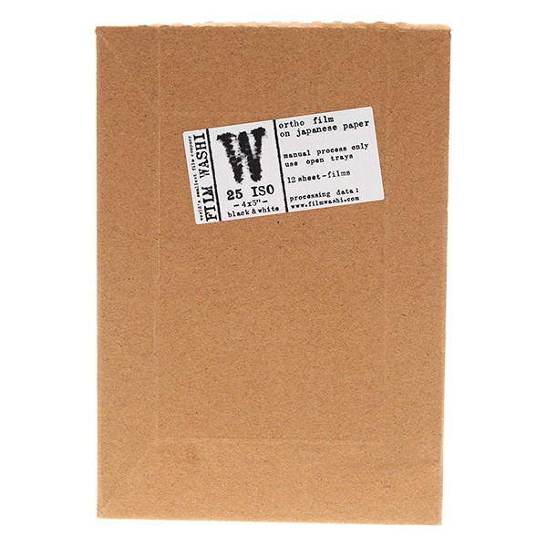 Washi Film W 25 4x5" 12 blad