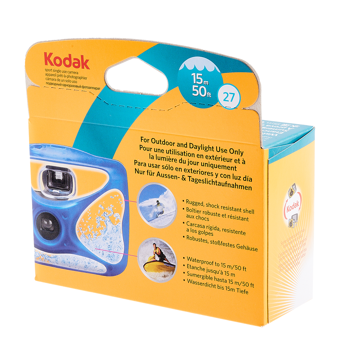 Kodak Water Sport 27 engangskamera