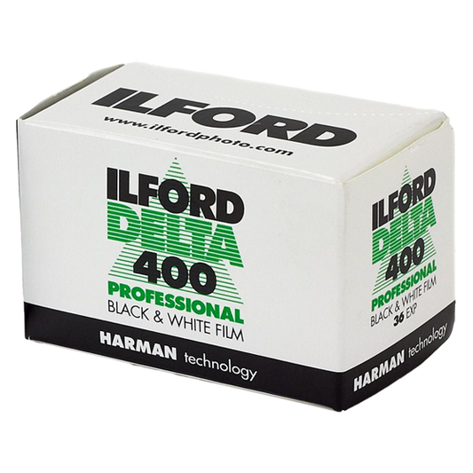 ILFORD DELTA 400 PROFESSIONAL 135  svart/hvitt-film med 36 bilder for 35mm kamera.