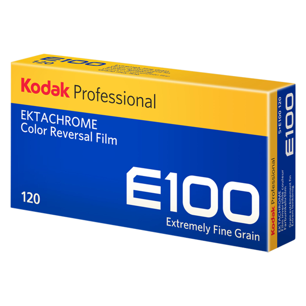 KODAK Ektachrome E100 120  fargefilm med 10 bilder for 120 kamera.