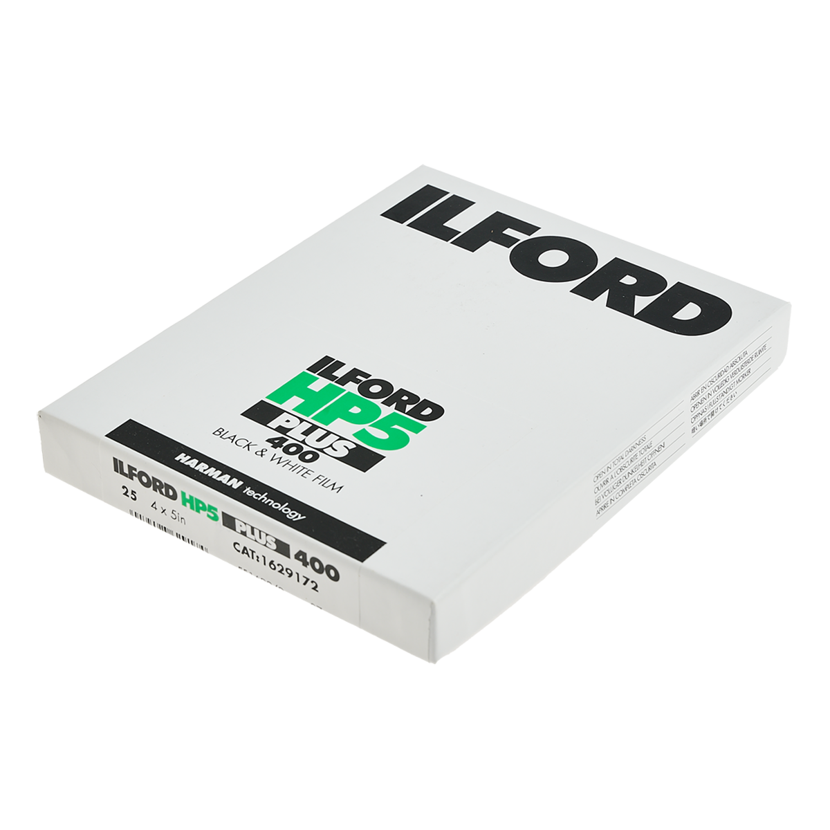 ILFORD HP5 PLUS 4x5" 25 blad