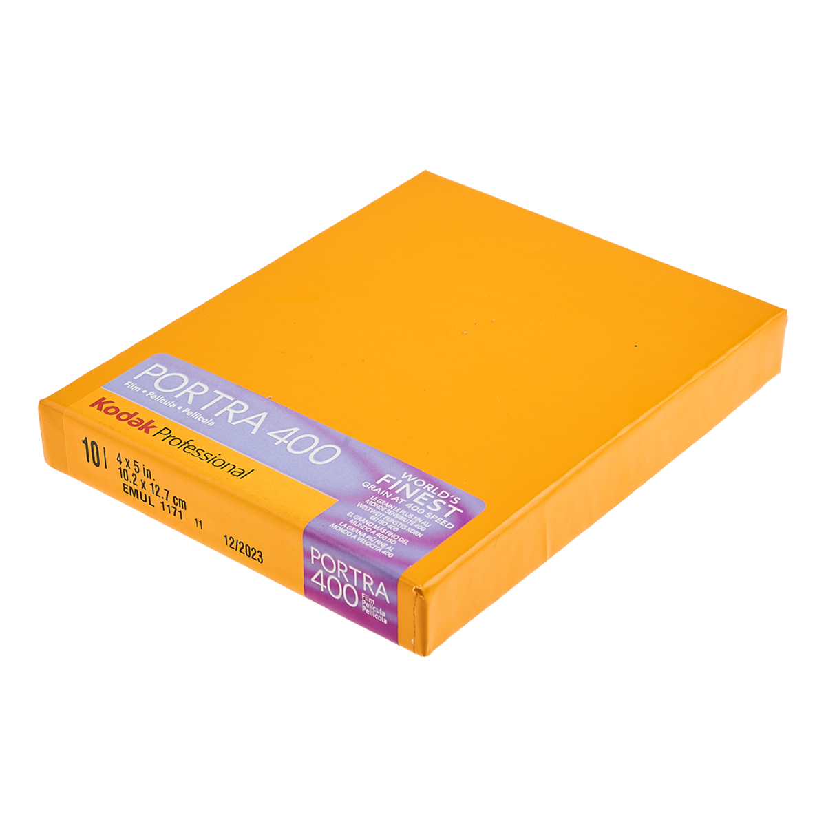 KODAK Portra 400 4x5" 10 blad