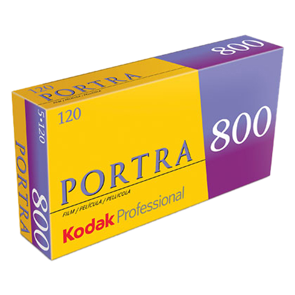 KODAK Portra 800 120 fargefilm med 10 bilder for 120 kamera.