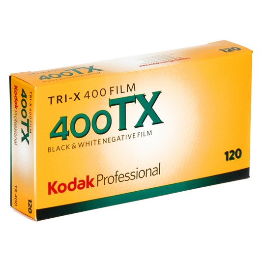 KODAK TRI-X 400TX 120  svart/hvitt-film med 10 bilder for 120 kamera.