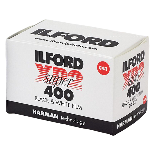 ILFORD XP2 SUPER 135  svart/hvitt-film med 36 bilder for 35mm kamera.