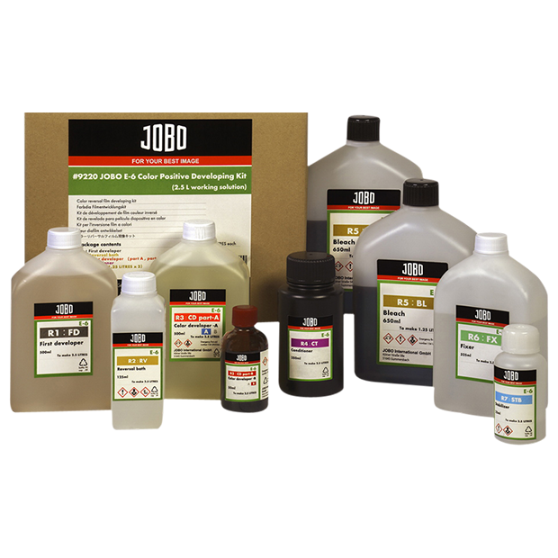 Jobo E-6 COLOR Positive Chemistry Kit 2.5L