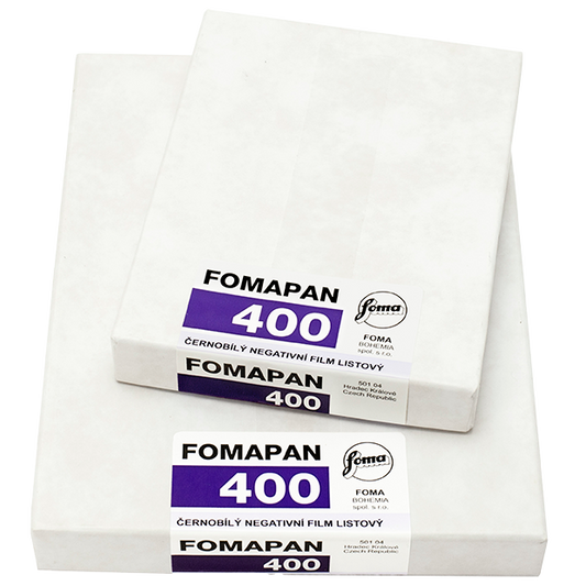 FOMA Fomapan 400 4x5" 50 blad