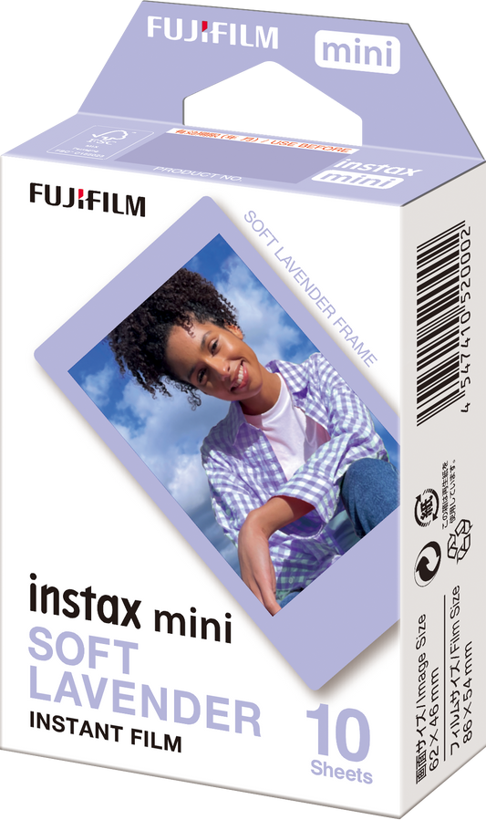 Fujifilm INSTAX mini Soft Lavender DATO 05/25