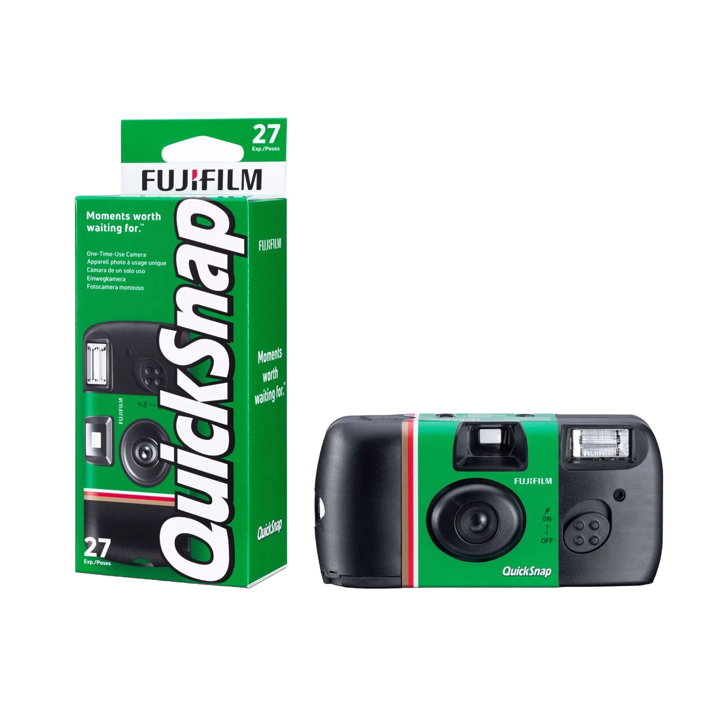 Fujifilm QuickSnap Flash 27 exp engangskamera