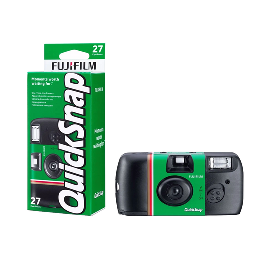 Fujifilm QuickSnap Flash 27 exp engangskamera