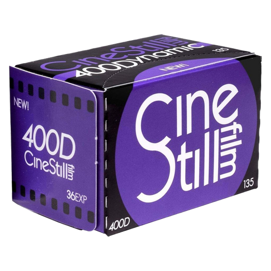 CineStill 400D Daylight Versatile 135 fargefilm med  bilder for 35mm kamera.