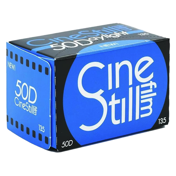 CineStill 50D Daylight Fine Grain 135 svart/hvitt-film med  bilder for 35mm kamera.