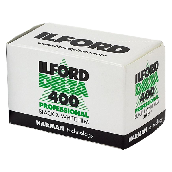 ILFORD DELTA 400 PROFESSIONAL 135  svart/hvitt-film med 36 bilder for 35mm kamera.