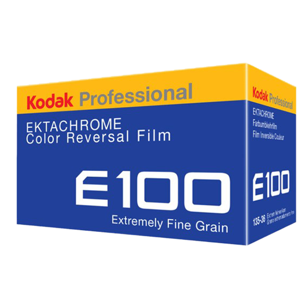 KODAK Ektachrome E100 135 fargefilm med 36 bilder for 35mm kamera.