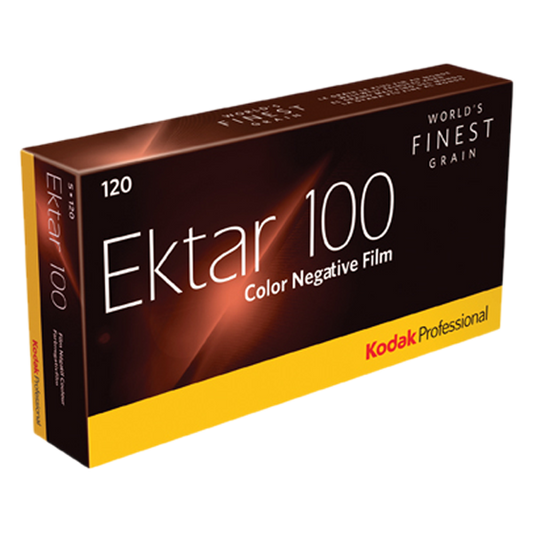 KODAK Ektar 100 120 fargefilm med 10 bilder for 120 kamera.