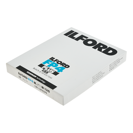 ILFORD FP4 PLUS 4x5" 25 blad