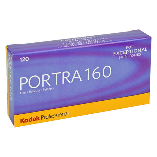 KODAK Portra 160 120 fargefilm med 10 bilder for 120 kamera.