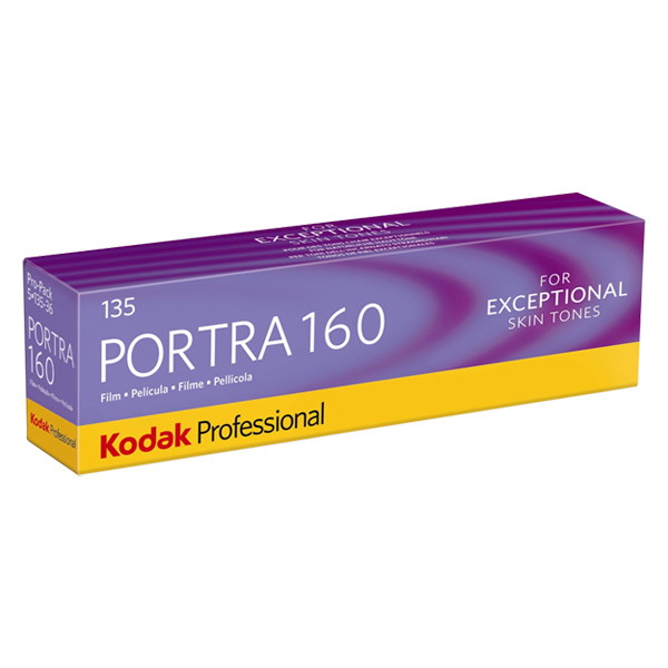 KODAK Portra 160 135 fargefilm med 36 bilder for 35mm kamera.