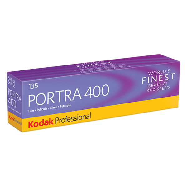 KODAK Portra 400 135 fargefilm med 36 bilder for 35mm kamera.