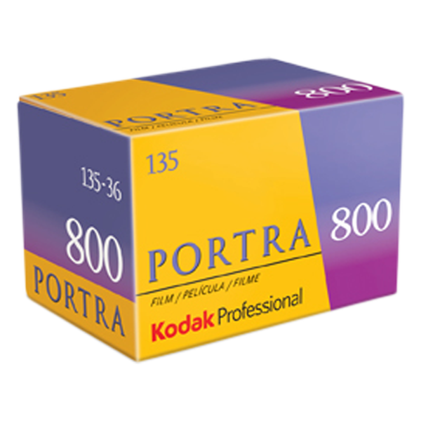 KODAK Portra 800 135 fargefilm med 36 bilder for 35mm kamera.