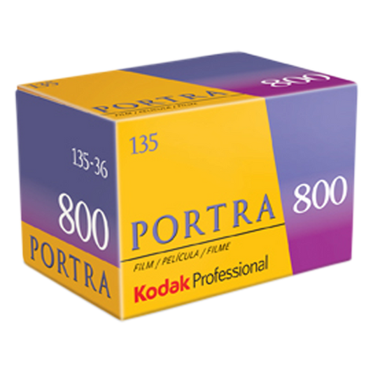 KODAK Portra 800 135 fargefilm med 36 bilder for 35mm kamera.