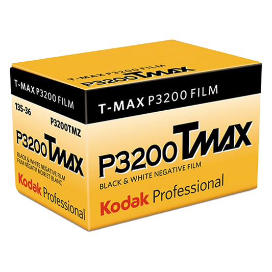 KODAK T-MAX P3200 135 svart/hvitt-film med 36 bilder for 35mm kamera.